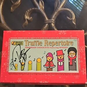✨ Autographed Robbie Takac (Goo Goo Dolls) Music Is Art Collectible Truffle Box